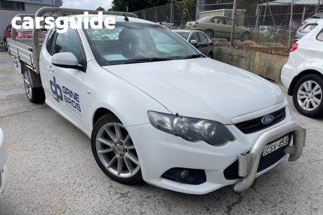 White 2014 Ford Falcon Cab Chassis XR6