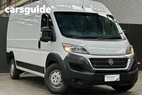 White 2019 Fiat Ducato Commercial Mid Roof LWB Comfort-matic