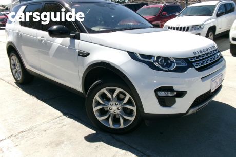 White 2017 Land Rover Discovery Sport Wagon TD4 180 HSE 5 Seat