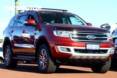 Red 2020 Ford Everest Wagon Trend (4WD 7 Seat)