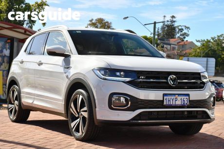 White 2023 Volkswagen T-Cross Wagon 85Tfsi Style (restricted Feat)