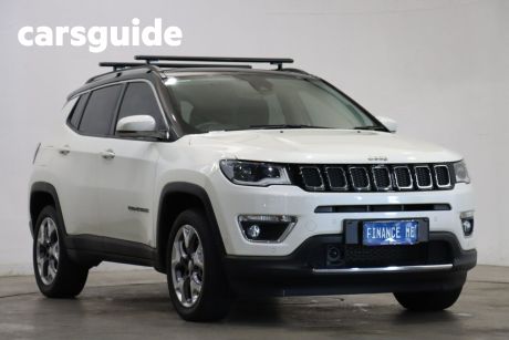 White 2021 Jeep Compass Wagon Limited (4X4)