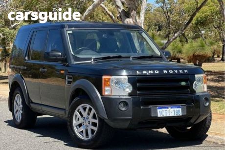 Black 2008 Land Rover Discovery Wagon SE Series 3
