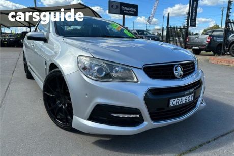 Silver 2013 Holden UTE Utility SS