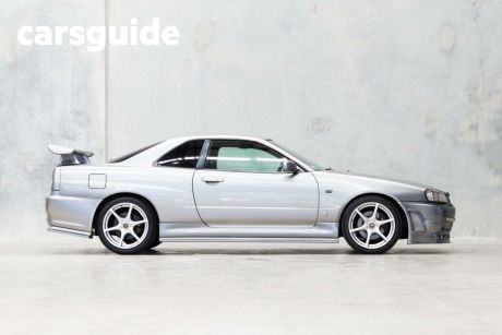Silver 2001 Nissan Skyline Coupe GT