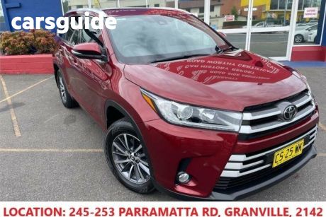 Red 2019 Toyota Kluger Wagon GXL (4X4)