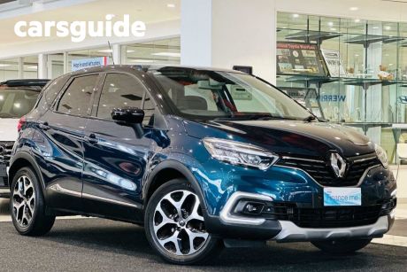 Blue 2019 Renault Captur Wagon Intens