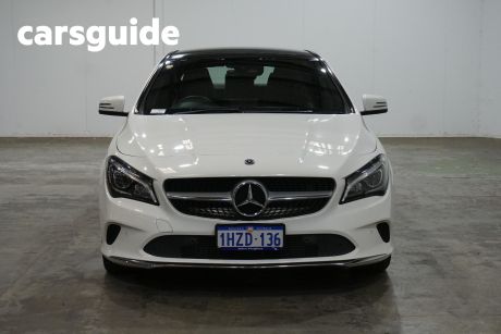 White 2018 Mercedes-Benz CLA200 Coupe