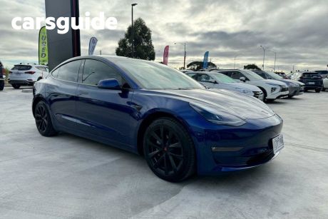 Blue 2023 Tesla Model 3 Sedan Long Range