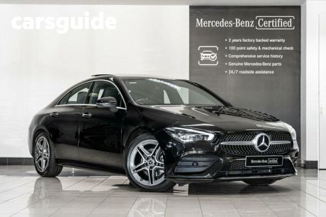 Black 2023 Mercedes-Benz CLA Coupe 200