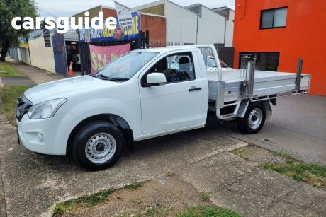 White 2019 Isuzu D-MAX Cab Chassis SX LOW-Ride (4X2)