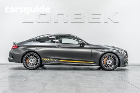 Grey 2023 Mercedes-Benz C63 S Coupe Final Edition