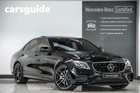 Black 2019 Mercedes-Benz E53 Saloon 4Matic+ EQ (hybrid)