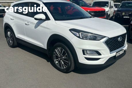 White 2019 Hyundai Tucson Wagon Active (2WD)