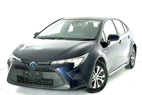 Blue 2021 Toyota Corolla Sedan Ascent Sport (hybrid)