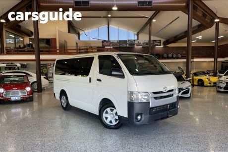 White 2018 Toyota HiAce Commercial DX GDH201 (ZX000925)
