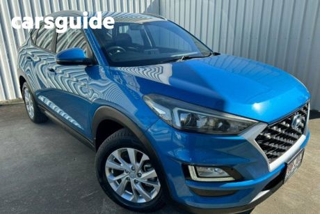Blue 2018 Hyundai Tucson Wagon Active X Safety (fwd)