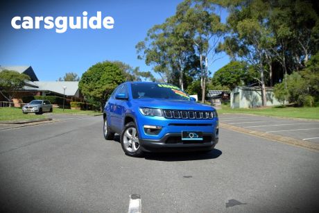 Blue 2018 Jeep Compass Wagon Longitude (fwd)