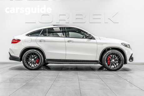 White 2016 Mercedes-Benz GLE63 Coupe S 4Matic