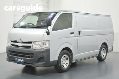 Silver 2012 Toyota HiAce Commercial 3.0L DIESEL 2WD