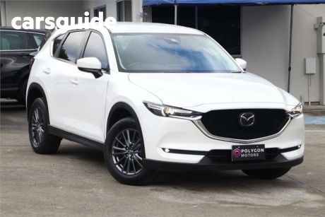 White 2018 Mazda CX-5 Wagon Maxx Sport (4X4) (5YR)