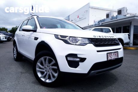 White 2017 Land Rover Discovery Sport Wagon TD4 (110KW) SE 5 Seat