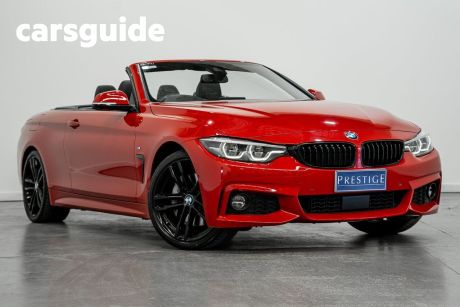 Red 2017 BMW 440I Convertible 40I