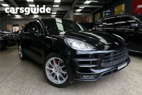 Black 2016 Porsche Macan Wagon Turbo