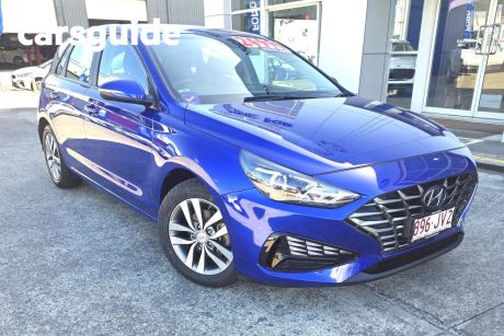 Blue 2021 Hyundai i30 Hatchback