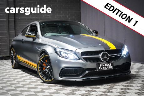 Grey 2016 Mercedes-Benz C63 Coupe S Edition 1