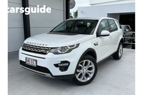 White 2017 Land Rover Discovery Sport Wagon TD4 (110KW) HSE 5 Seat