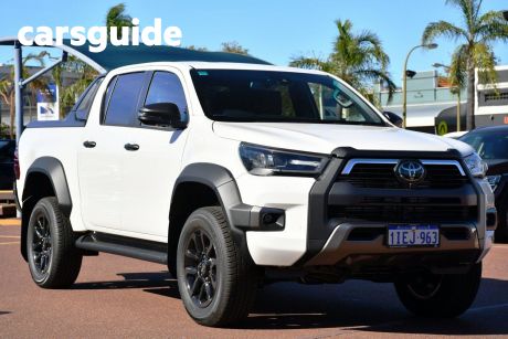 White 2023 Toyota Hilux Double Cab Pick Up Rogue (4X4)