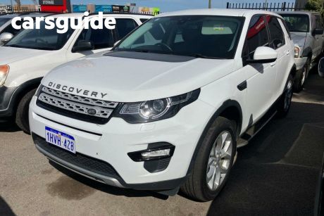 White 2017 Land Rover Discovery Sport Wagon TD4 150 HSE 5 Seat