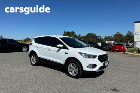 White 2018 Ford Escape Wagon Ambiente (awd)