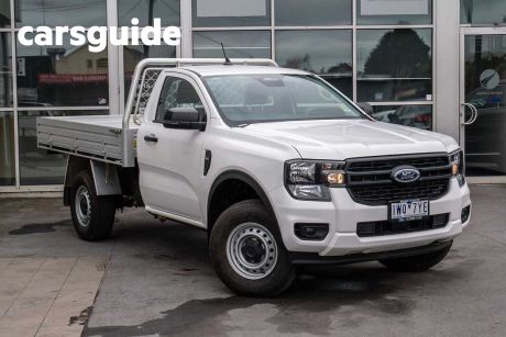 White 2022 Ford Ranger Cab Chassis XL 2.0 (4X4)