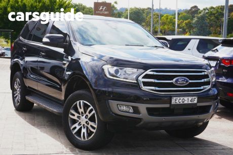 Black 2019 Ford Everest Wagon Trend (4WD 7 Seat)