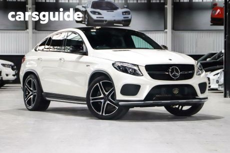 White 2019 Mercedes-Benz GLE43 Coupe 4Matic