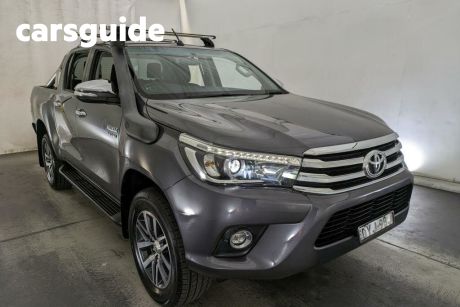 Grey 2018 Toyota Hilux Double Cab Pick Up SR5 (4X4)