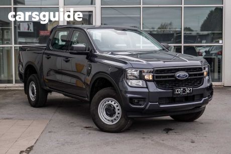 Grey 2022 Ford Ranger Double Cab Pick Up XL 2.0 (4X4)
