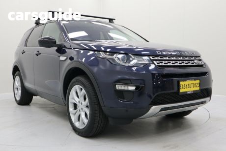 Blue 2015 Land Rover Discovery Sport Wagon SD4 HSE