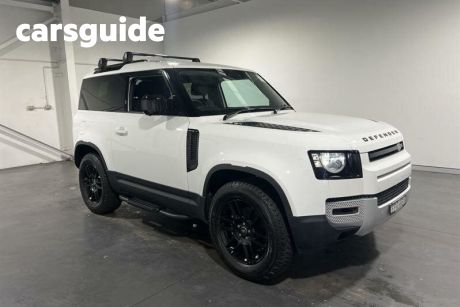 White 2022 Land Rover Defender Wagon 90 D250 S (183KW)