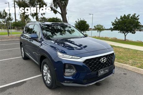 Blue 2019 Hyundai Santa FE Wagon Active (awd)