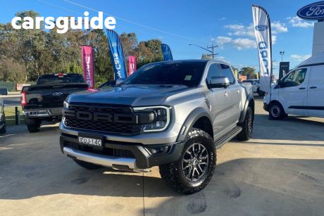 Silver 2022 Ford Ranger Double Cab Pick Up Raptor 3.0 (4X4)