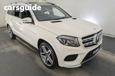 White 2017 Mercedes-Benz GLS350 Wagon D 4Matic