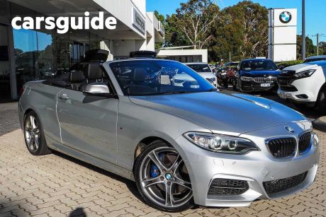 Silver 2016 BMW M235I Convertible