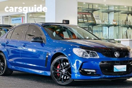 Blue 2017 Holden Commodore Sedan SS-V Redline