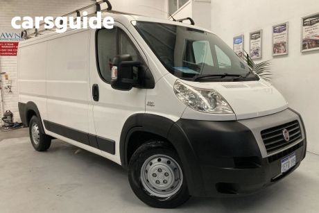 White 2013 Fiat Ducato Commercial Low Roof MWB