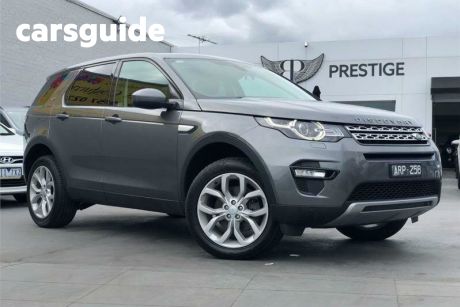 Grey 2018 Land Rover Discovery Sport Wagon TD4 (132KW) HSE 7 Seat