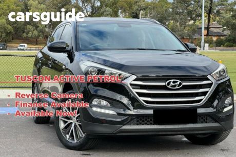 Black 2017 Hyundai Tucson Wagon Active X 2WD