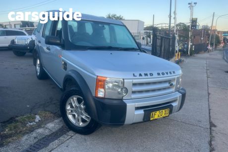 Silver 2006 Land Rover Discovery 3 Wagon S